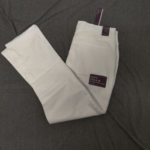 Nwt Gloria Vanderbilt Amanda white pants sz 16